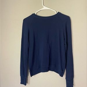 Athleta Girl blue crewneck